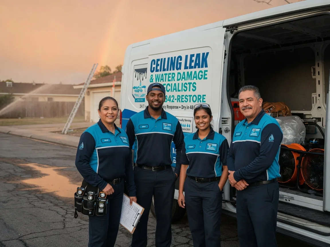 Ceiling Leak Cleanup company in Byers, TX